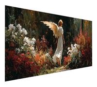 Diamond Painting Femme, DIY Diamond Painting Adulte Planter, 5D Peinture Diamant Activité Manuelle Adulte, Peinture Diamant Enfant Broderie Point de Croix Kits, Decoration Murale, 160x70cm I-8655