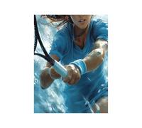 Diamond Painting Femme Strass Peinture Numero Adulte Tennis Cristal Art Canevas Kit Complet Adulte 70x50cm Couleur Full Drill Kit Broderie Peinture Diamant pour Decoration Maison Cadeau Femme 258-4155