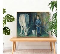 Diamond Painting Ferme 2026 Nouveau Diamond Painting Rétro 75x50cm,Broderie Diamant Kits Complet Artisanat,5D DIY Tableau Diamant avec Accessoires Débutants pour Decoration Salon Idee Cadeau I-K340