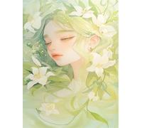 Diamond Painting Fille Diamond Painting Enfant 40x60cm 2026 Peinture Diamant Mignon Broderie Diamant kit Complet,Bricolage Cristal Art Puzzle,Maison Murale Décoration Oisirs Créatifs Adultes Wjj-242