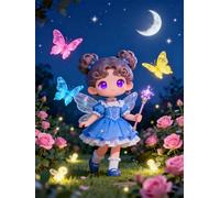 Diamond Painting fille Diamond Painting Enfant Papillons Activité Manuelle Adulte Bricolage Enfant Mosaique Loisir Creatif Broderie Diamant Canevas Enfant, Murale Décoration 40x50cm q-669