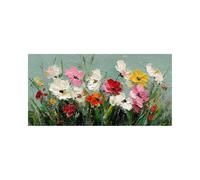 Diamond Painting Fleur 5D DIY Strass Peinture Numero Adulte Paysage Cristal Art Canevas Kit Complet Adulte 40x80 CM, Full Drill Kit Broderie Peinture Diamant pour Decoration Maison Cadeau 2509-10945