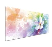 Diamond Painting Fleur Diamond Painting Adulte, 5D Peinture Diamant Enfant Canevas Kit Complet Adulte Débutant Ronde Cristal Diamant Art Set pour Décoration Murale Maison 50x100 cm Fantaisie c-734