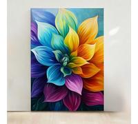 Diamond Painting Fleur Diamond Painting Adulte Fleurs 5D DIY Canevas Kit Complet Adulte, Diamant Strass Point de Croix Cristal Art pour Décoration Murale Maison, Cadeau Femme 70x95cm PjY7936 3-9