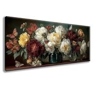 Diamond Painting Fleur Diamond Painting Adulte Grand Format 30x60 cm, Peinture Diamant Vase Broderie Diamant DIY Loisirs Créatifs Adultes Toile Peinture Kit pour Decoration Maison Murale -zzg2508O0