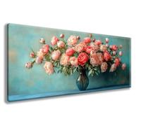 Diamond Painting Fleur Diamond Painting Adulte Grand Format 50x100cm, Peinture Diamant Vase Broderie Diamant DIY Loisirs Créatifs Adultes Toile Peinture Kit pour Decoration Maison Murale -zzg25082C