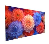 Diamond Painting Fleur, Rond Full Drill Peinture Numero Adulte Planter, Kit Broderie Canevas Kit Complet Adulte, Strass Cristal Art Peinture Diamant pour Decoration Maison Cadeau 80 x 40cm Model-13843