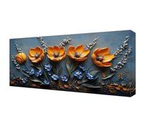 Diamond Painting Fleur Usine DIY Full Drill Diamond Painting Enfant, Large Peinture Diamant Adulte Kit Complet, Broderie Point Croix Diamant Arts Craft Kit, Décoratio Murale D'intérieur 20x40cm J-178