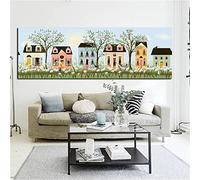 Diamond Painting Fleurs de la maison Broderie Diamant Painting Kit Complet Grand Format 5D Peinture Diamant Numero Adulte Enfant Strass Coller Perle Tableau Diamant Art Craft Home Decor 30x90cm