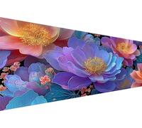 Diamond Painting Fleurs Diamond Painting Adulte RêVe Kit Broderie Enfant Loisirs CréAtifs Adultes Kit,5D Diy Point Croix Paintings,D'Art MosaïQue Pour Maison DéCoration,Cadeau Femme 30x60cm Q1-191