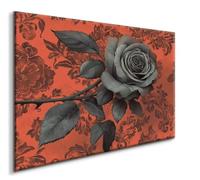 Diamond Painting Grand Format 70x90CM Rose Diamond Painting Kit Noir Peinture Diamant Adulte, Diamond Painting Enfant Strass Point de Croix Cristal Paintings, Murale Chambre Hogareña Décoration