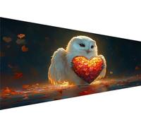 Diamond Painting Hibou Diamond Painting Adulte Amour Kit Broderie Enfant Loisirs CréAtifs Adultes Kit,5D Diy Point Croix Paintings,D'Art MosaïQue Pour Maison DéCoration,Cadeau Femme 40x80cm Q1-81