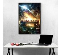 Diamond Painting Homme, Diamond Painting Adulte Ciel éToilé, Peinture Diamant Activité Manuelle Adulte, Peinture Diamant Cristal Broderie Point de Croix Kitspour Cadeau 30 x 40 cm PJY9 K-C