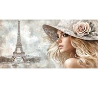 Diamond Painting Iron Match XXL DIY Diamond Painting Grand Format 100x200cm Adulte Activité Manuelle 5D Femmes Diamant Loisirs Créatifs Broderie Diamant Complet Artisanat Pour Décoration Murale f-757