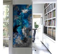 Diamond Painting Kit Complet 60x180cm, Résumé bleu Broderie Diamant Peinture, 5D DIY Peinture Diaman Strass Arts Point de Croixt, Loisirs Créatifs Adultes Enfants, forMurale d'intérieur Z-10809