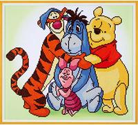 Diamond Painting Kit Disney Pooh et Amis