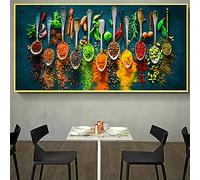 Diamond Painting Kits Foret Complet Épices,DIY 5D diamant peinture adultes/enfants cristal strass grande broderie point de croix à la main toile art maison décor murale Round Drill,30x60cm(12x24in)