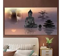 Diamond Painting Kits Grand ZenBricolage 5D Diamant Peinture Kits Perceuse Complète Grand Format Cristal Strass Image Artisanat Maison Décoration Murale Cadeaux Square Drill 50x100cm