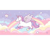 Diamond Painting La Licorne Kits, DIY Diamond Painting Adulte Enfant Le Rainbow, Carré Full Drill Diamant Loisirs CréAtifs Adultes, Peinture Diamant Cristal Art, Adapté à automne Cadeau 60x120cm g-163