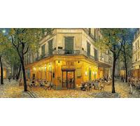 Diamond Painting La rue Kits, DIY Diamond Painting Adulte Enfant Les arbres, Carré Full Drill Diamant Loisirs CréAtifs Adultes, Peinture Diamant Cristal Art, Adapté à automne Cadeau 60x120cm g-435