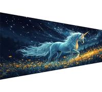 Diamond Painting Licorne Diamond Painting Adulte RêVe Kit Broderie Enfant Loisirs CréAtifs Adultes Kit,5D Diy Point Croix Paintings,MosaïQue Pour Maison DéCoration Salon,Cadeau Femme 80x160cm Q1-358