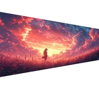 Diamond Painting Loup Diamond Painting Adulte Paysage Kit Broderie Enfant Loisirs CréAtifs Adultes Kit,5D Diy Point Croix Paintings,MosaïQue Pour Maison DéCoration Salon,Cadeau Femme 70x140cm Q1-442