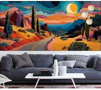 Diamond Painting Luna Diamond Painting Enfant Foresta Broderie Diamant Débutant DIY Peinture Diamant Adulte Activité Manuelle Cristal Puzzle Perles Point Croix,Décor Cadeau Femme 70x200cm VQ-1077