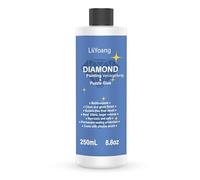 Diamond Painting Mastic d'étanchéité 250 ml, colle transparente pour peinture diamant pour des images scintillantes et un maintien ferme de vos pierres strass accessoires de peinture diamant