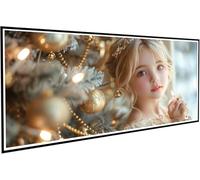Diamond Painting Mignon Peinture Diamant Adulte, 5D Diamant Painting Fille Broderie Diamants Grand Format 40x80cm, DIY Strass Point de Croix Activité Manuelle pour Décoration Murale, Cadeau J2-937