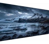 Diamond Painting Neige Diamond Painting Adulte, Arctique Peinture Diamant Enfant, DIY 5D Strass Point de Croix Broderie Diamant Kit Complet, Loisirs Créatifs Adultes, Murale Décoration 40x80cm dw1-h6