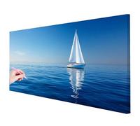 Diamond Painting Océan Diamond Painting Adulte Grand Format 200x80cm, Bateau Broderie Diamant Kit Complet Activité Manuelle Adulte, Tableau perle Diamant Point de Croix Decor Murale Cadeau Femme K-20