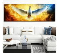 Diamond Painting Oiseau Diamond Painting Adulte, 5D Peinture Diamant XXL Fantaisie Diamant Kit Bricolage Adulte Complet Point de Croix Cristal Art Set pour Decoration Maison Murale, 70x210cm, Model572