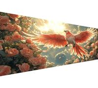 Diamond Painting Oiseau Volant Diamond Painting Adulte Fleurs Kit Broderie Enfant Loisirs CréAtifs Adultes Kit,5D Diy Point Croix Paintings,MosaïQue Pour Maison DéCoration,Cadeau Femme 40x80cm Q1-510