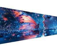 Diamond Painting Papillon Diamond Painting Adulte Femme Kit Broderie Enfant Loisirs CréAtifs Adultes Kit,5D Diy Point Croix Paintings,MosaïQue Pour Maison DéCoration,Cadeau Femme 100x200cm Q1-466