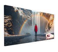 Diamond Painting Paysage Diamant Painting Adulte Grand Format 80x30cm 5D Peinture Diamant Nature DIY Broderie Diamant Kit Complet Cristal Strass Point de Croix Kit Cadeau Femme Decoration Automne O-57