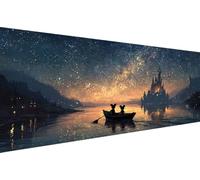 Diamond Painting Paysage Diamond Painting Adulte Dessin Animé Diamant Paintings Adulte Débutant,5D Peinture Diamant,Peinture Diamants,Décoration Murale Maison Geburtstag Cadeau Femme 50x100cm YZ-201