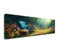 Diamond Painting Paysage Diamond Painting Adulte Grand Format 240x80 cm, 5D DIY Broderie Diamant Kit Complet, Peinture Diamant Fleur Cristal Broderie Point de Croix Art pour Decoration Murale D0-79