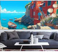 Diamond Painting Paysage Diamond Painting Enfant Bateau Broderie Diamant Débutant DIY Peinture Diamant Adulte Activité Manuelle Cristal Art Puzzle Perles Point de Croix,Décor Cadeau 40x70cm LT-511