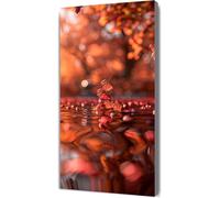 Diamond Painting Paysage Peinture Diamant Adulte, 5D Diamant Painting Feuilles Broderie Diamants Grand Format 30x60cm, DIY Strass Point de Croix Activité Manuelle pour Décoration Murale J2-1137