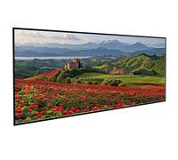 Diamond Painting Paysage Peinture Diamant Adulte Champ De Fleurs 5D Diamond-Painting Complet Diamant Strass Point de Croix Cristal Painting pour Décoration Murale Maison, Cadeau (100x200cm) PJY9 6-R