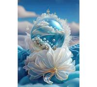 Diamond Painting Paysage Peinture Diamant, Grand Format 40x50cm, 5D Diamant Painting Perle, DIY Broderie Diamant Kit Complet, Loisirs CréAtifs Diamond Painting Adulte, Tableau Decoration Murale Salon