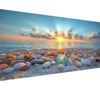 Diamond Painting paysage,Pierre Diamond Painting Adulte Grand Format 20x40CM,5D DIY Peinture Diamant Adulte Loisirs Créatifs avec Carré Full Drill Toile pour Halloween Chambre Murale Decoration L1-646