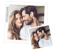 Diamond Painting Personalizzato,Diamond Painting Adulte 15x15cm Foto Personalizzata idea regalo,DIY Disegni con Perline da Attaccare,Broderie Diamant Kit Completo Per la Decor di Arte Domestica f-114