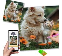 Diamond Painting Personnalisé 30x40cm Diamond Painting Adulte, 5D Full Drill Broderie Diamant Paintings Kit Complet, DIY Poster Personnalisé Diamond-Paintings Per Decoration Maison, Cadeau Femme m-139