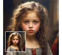 Diamond Painting Personnalisé, Private Photo Custom Diamant Painting, DIY 5D Full Diamond Painting Adulte Grand Painting Diamant personnalisé, Filles/Parents/Couples/Cadeaux de Vacances,20x20cm J-42