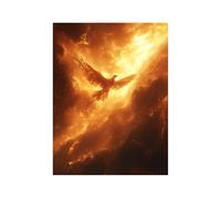 Diamond Painting Phénix Diamant Peinture Numero Adulte, Strass Kit Broderie Point de Croix Fantaisie, Activité Manuelle Adulte Toile Peinture 50x70 cm pour Decoration Murale Cadeau Femme 258-5251