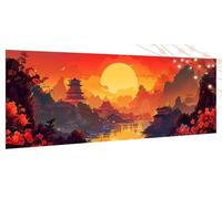 Diamond Painting Phoenix, Diamond Painting Adulte Grand Format 30x70cm, 5D DIY Diamond Art Strass Point de Croix Kits complet, Enfants Débutants Activité Manuelle, Décoration Murale Maison Mythe T195