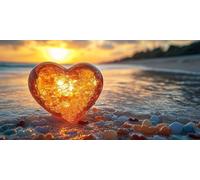 Diamond Painting Pierre,Amour Diamond Painting Adulte Grand Format 100 x 200 cm,5D DIY Peinture Diamant Adulte,Point de Croix Activite Manuelle Kit,Decoration Noel Chambre Maison,Cadeau Femme D-105