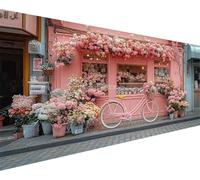Diamond Painting Pink Diamond Painting Adulte Grand Format 55x110 cm DIY Broderie Diamant Kit Complet Flower 5D Enfant Perle Diamant a Coller Strass Point de Croix Cristal Pour Murale DéCoration I-6