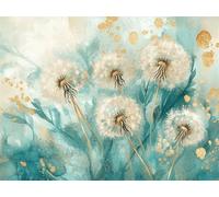 Diamond Painting Pissenlit Diamond Painting Enfant Rêve 5D DIY Mosaique Broderie Diamant Kit Complet, Diamant Artisanat Strass Point de Croix Peinture pour Adultes, Decoration Maison 80x100cm N6-709